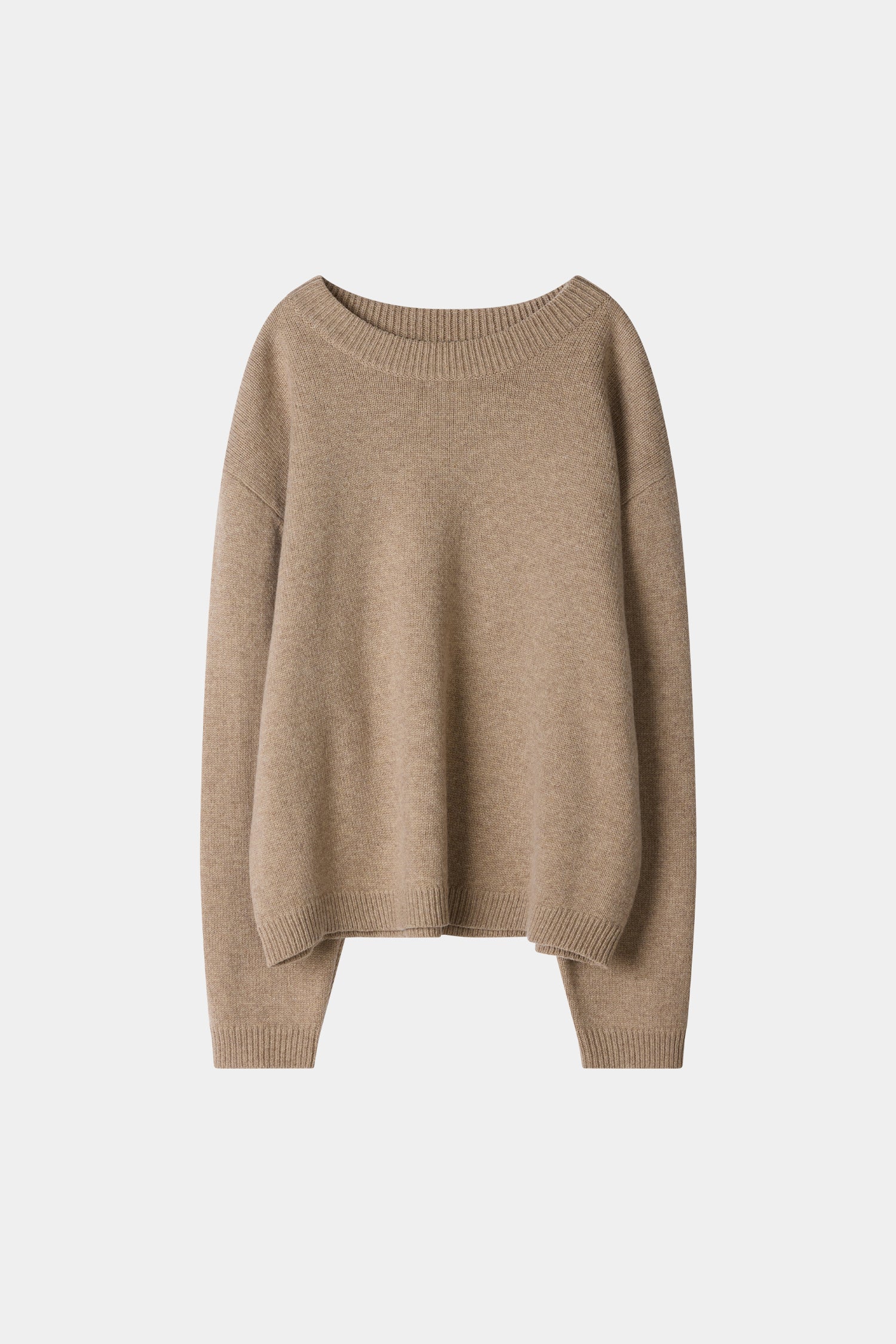 VOLUMINOUS MERINO SWEATER - HARLOW OATMEAL