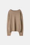 VOLUMINOUS MERINO SWEATER - HARLOW OATMEAL