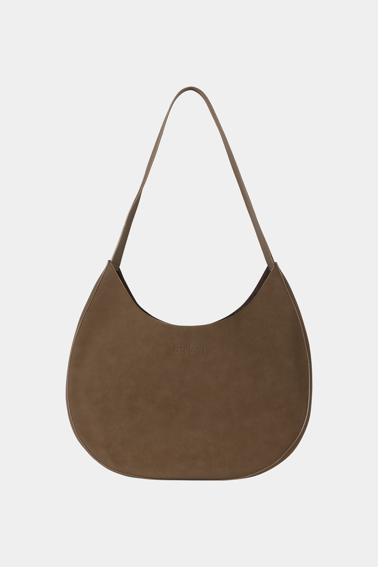 CROSSBODY SHOPPER - YARDLY BAG BROWN MATTE