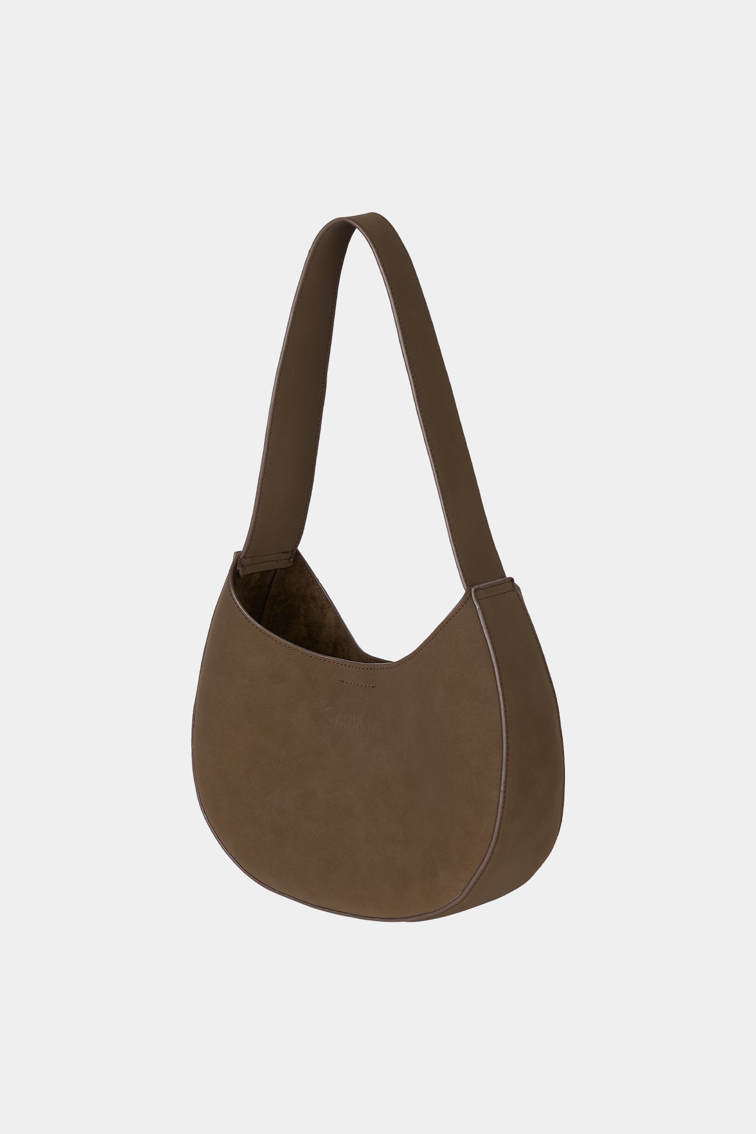 MINI SHOULDER BAG - YARDLY BROWN MATTE