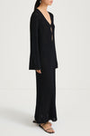 Andrea knitted dress black stylein model image side