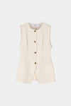 Balina vest cream stylein packshot