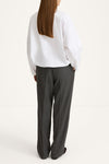 Belicia wide leg trousers dark grey stylein 