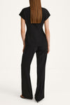Berzo flared trousers black stylein model image back
