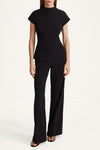Berzo flared trousers black stylein model image front