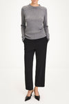 Berzo trousers cropped black stylein model image front