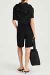 Bore shorts suit black stylein model image back