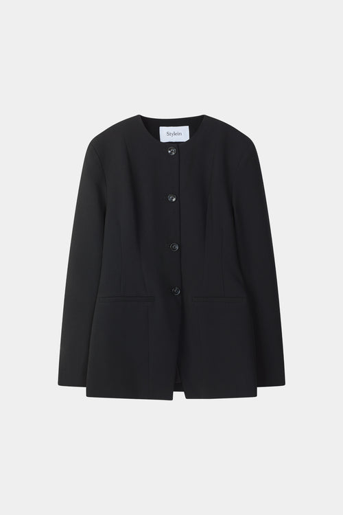 Bova black blazer stylein packshot
