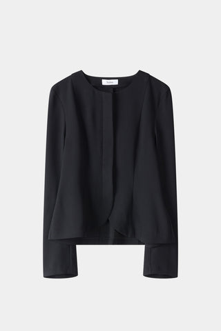 Brienne blouse black stylein long sleeve packshot