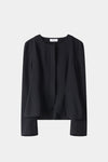 Brienne blouse black stylein long sleeve packshot