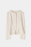 Brienne blouse ivory stylein long sleeve packshot