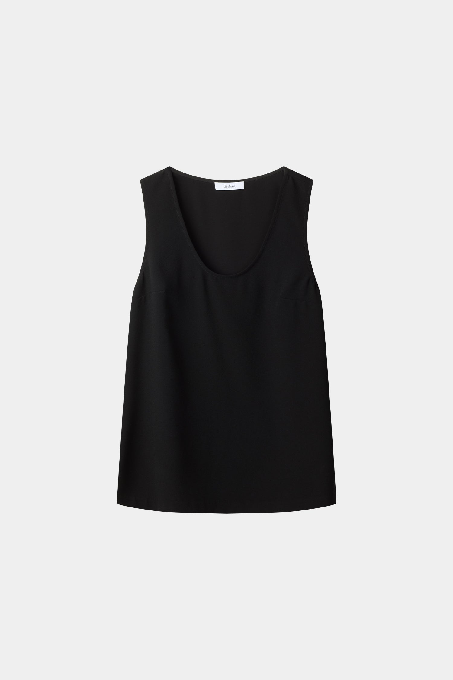 Buccino sleevless top black stylein packshot