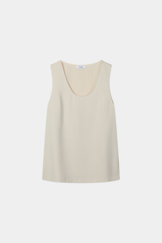 Buccino sleevless top ivory stylein packshots