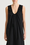 Jaisie long dress black stylein model image close