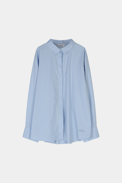 Janis shirt light blue stylein front packshot