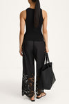Jase tank top black stylein model image back