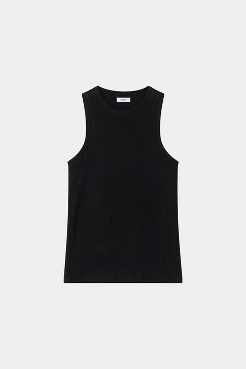Jase tank top black stylein model image front
