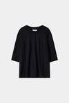 Blacsk cotton t-shirt stylein Jemmy