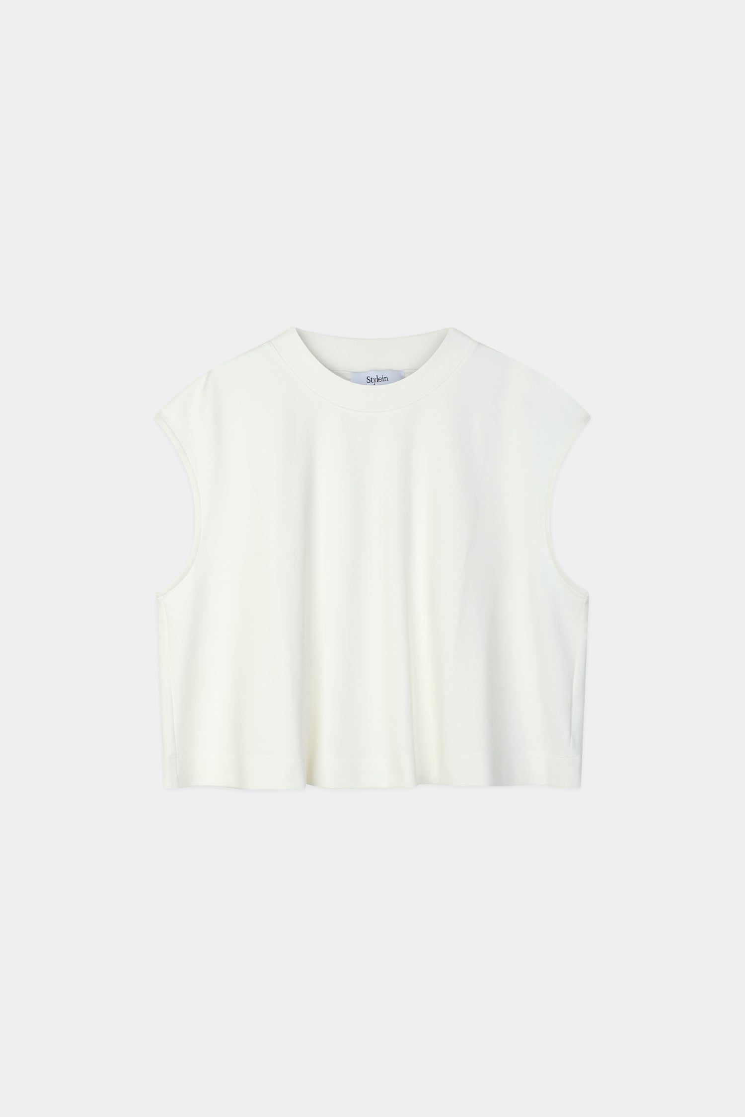 Jenn cropped top cream stylein packshot