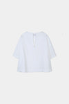 Joelle blouse short sleeve white stylein packshot
