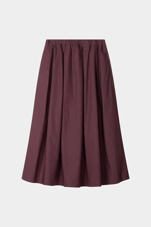 Jorina trench maxi skirt bordeaux stylein packshot