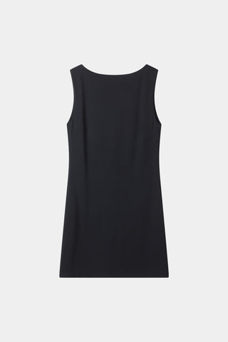 Black sleevless short Julie dress stylein packshot