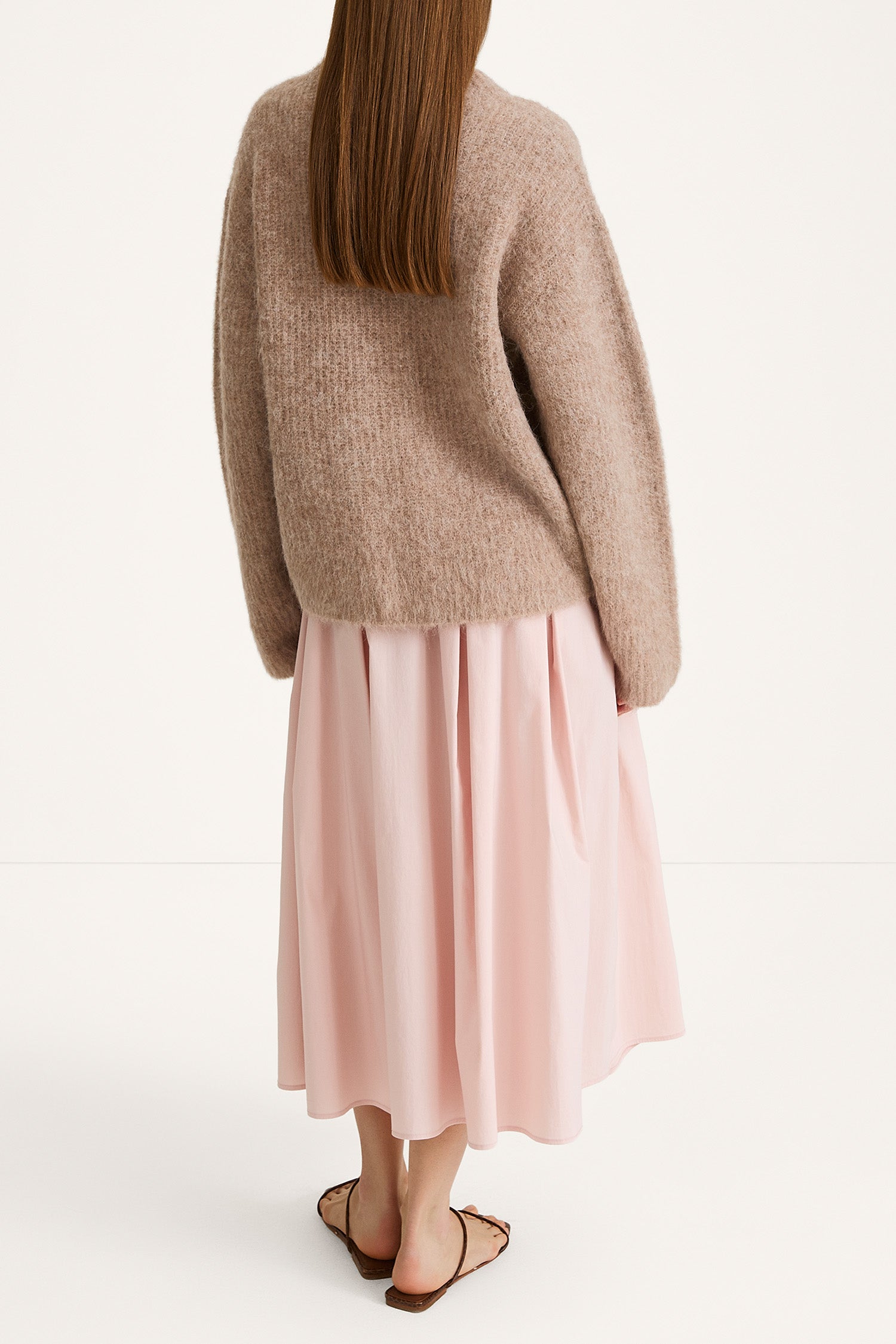 Lerone sweater rye stylein model image back