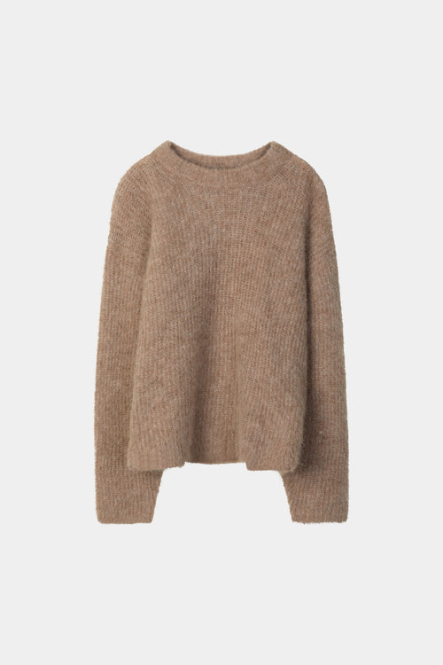 Lerone sweater rye stylein model image front 