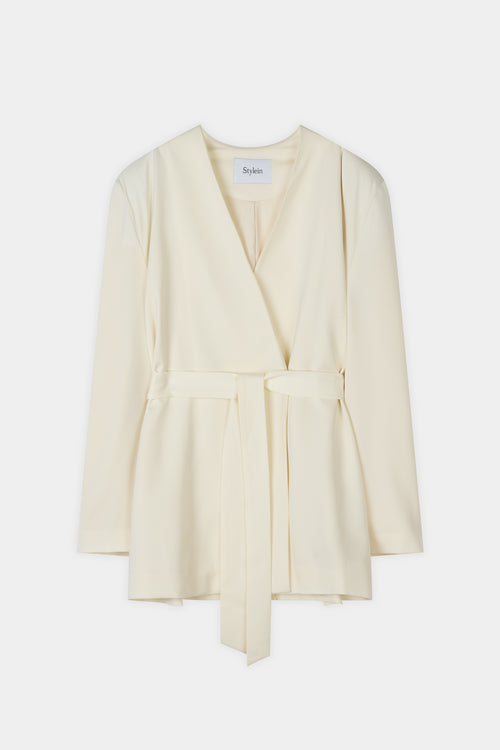 Maggiano blazer ivory stylein packshot
