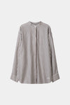 Mandria shirt brown stripe stylein packshot