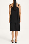Marianne long top rouleau straps black stylein model image back