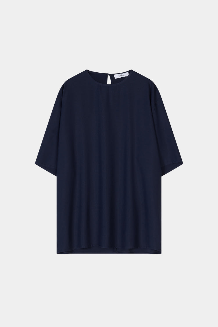 Martano short sleeve blouse midnight stylein packshot