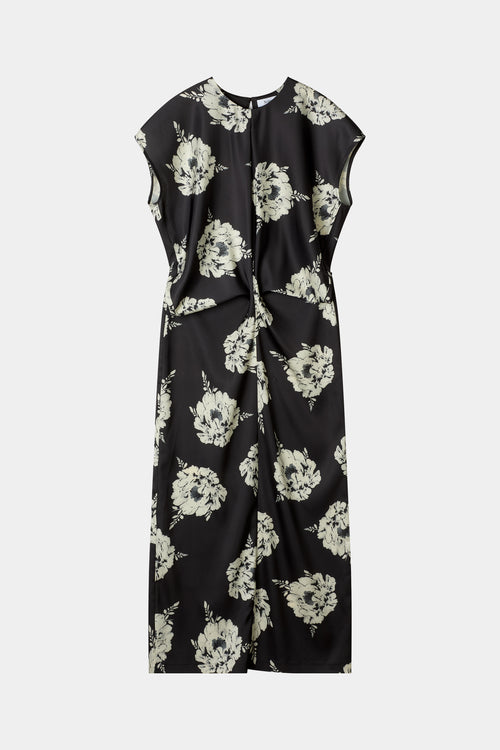 Melrose long dress floral print stylein packshot