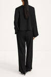 BLACK WIDE SLEEVE BLOUSE STYLEIN Mirai back