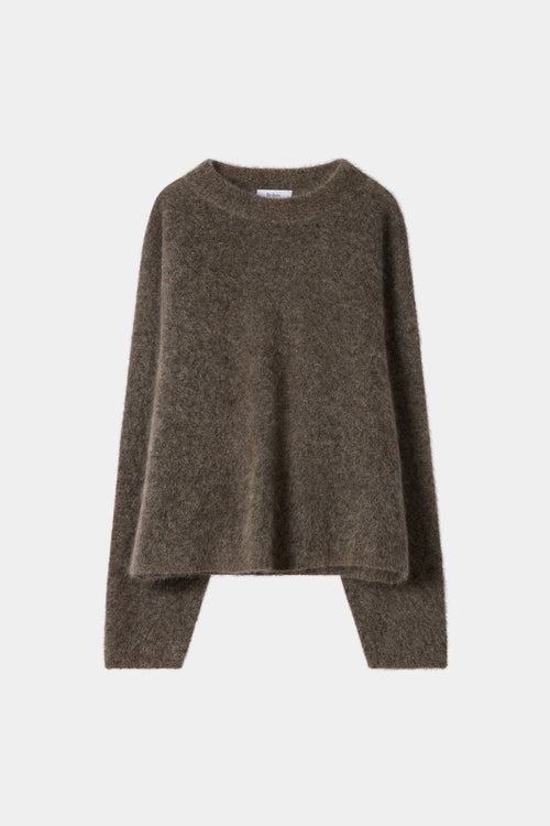 Brown knitted sweater Stylein Norena Packshot