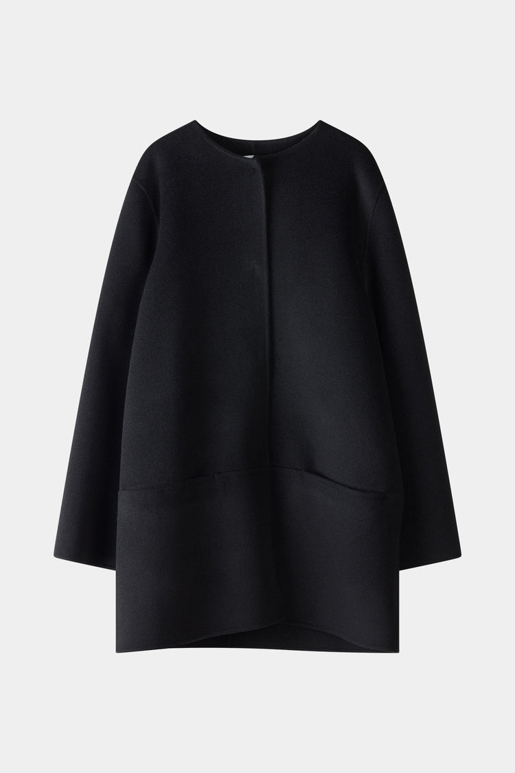 Tara Coat black Stylein Packshot
