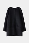 Tara Coat black Stylein Packshot
