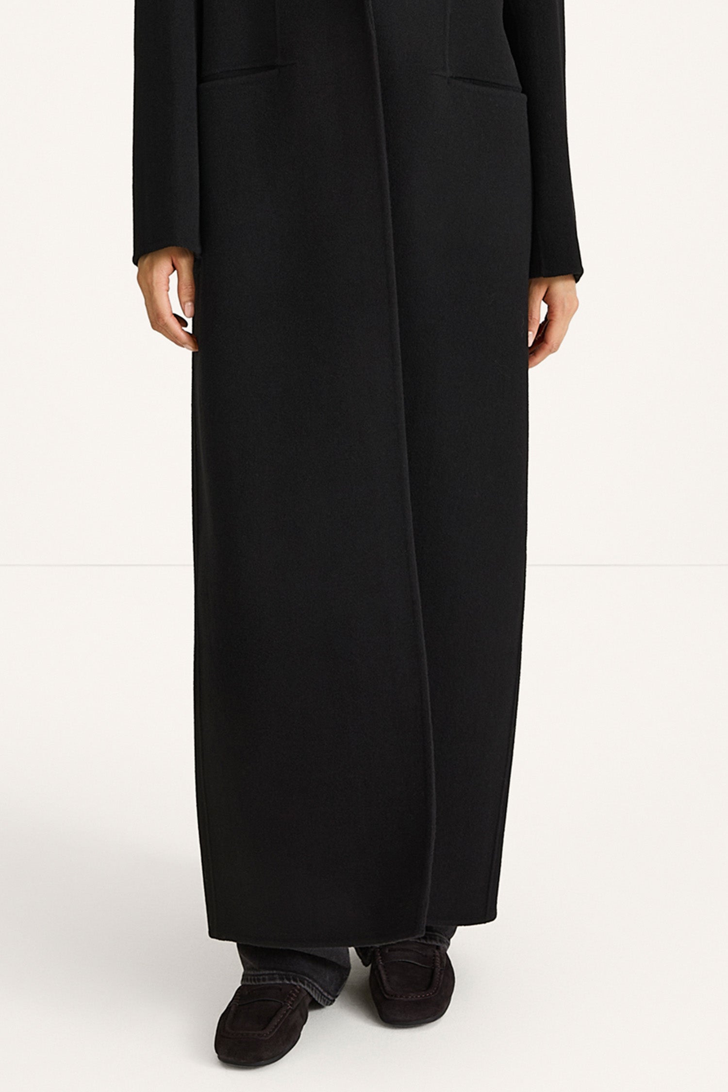 long black wool coat stylein tera 