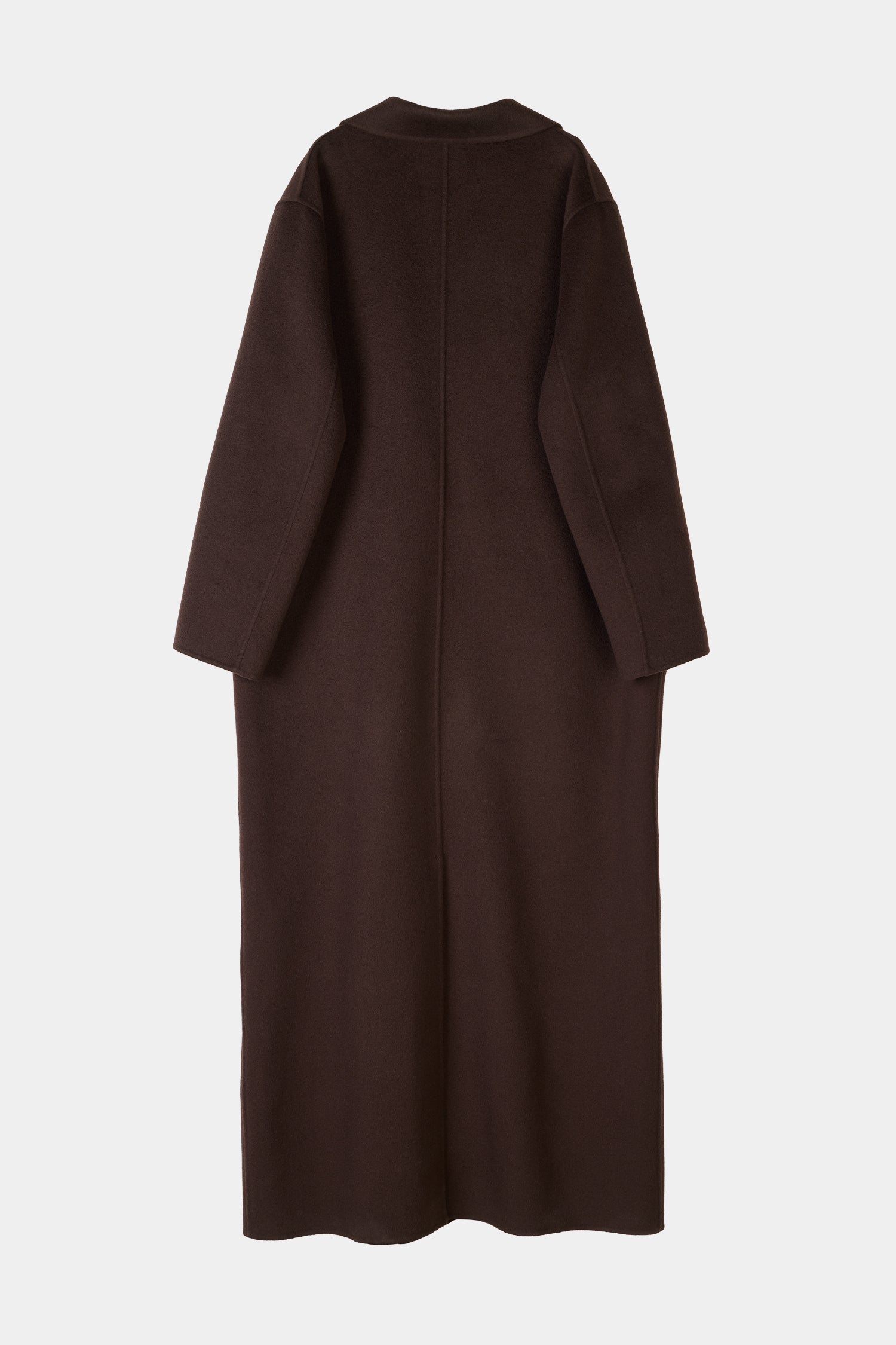 MERINO CASHMERE COAT - TRAPANI COFFEE