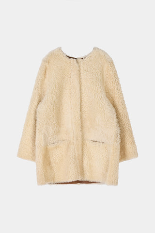 Veda jacket ecru stylein packshot front