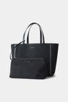 Yacht canvas black stylein packshot clutch front 