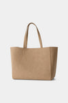 Yacht Shopper Bag Sand faux suede Stylein packshot