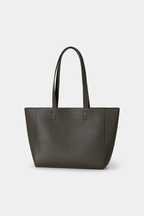 mini totebag yacht shopper stylein dark mud packshot