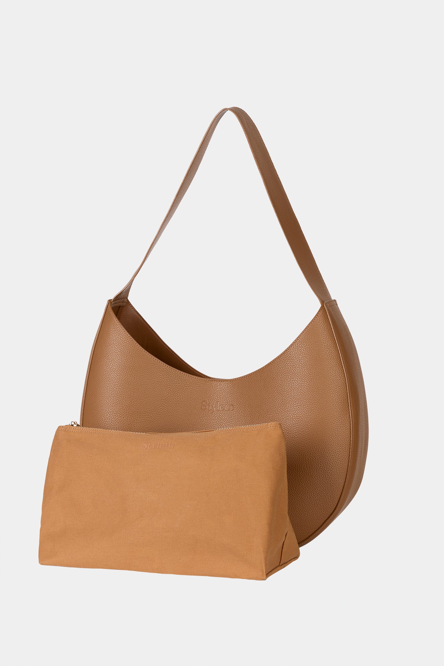 Yardly bag grain tan stylein packshot inner pouch