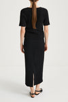 black alpacka top stylein loha back