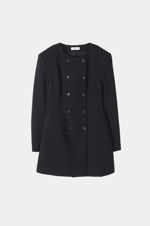 Beatrix dress black stylein front