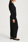 black long sleeve jersey top stylein canvey  side