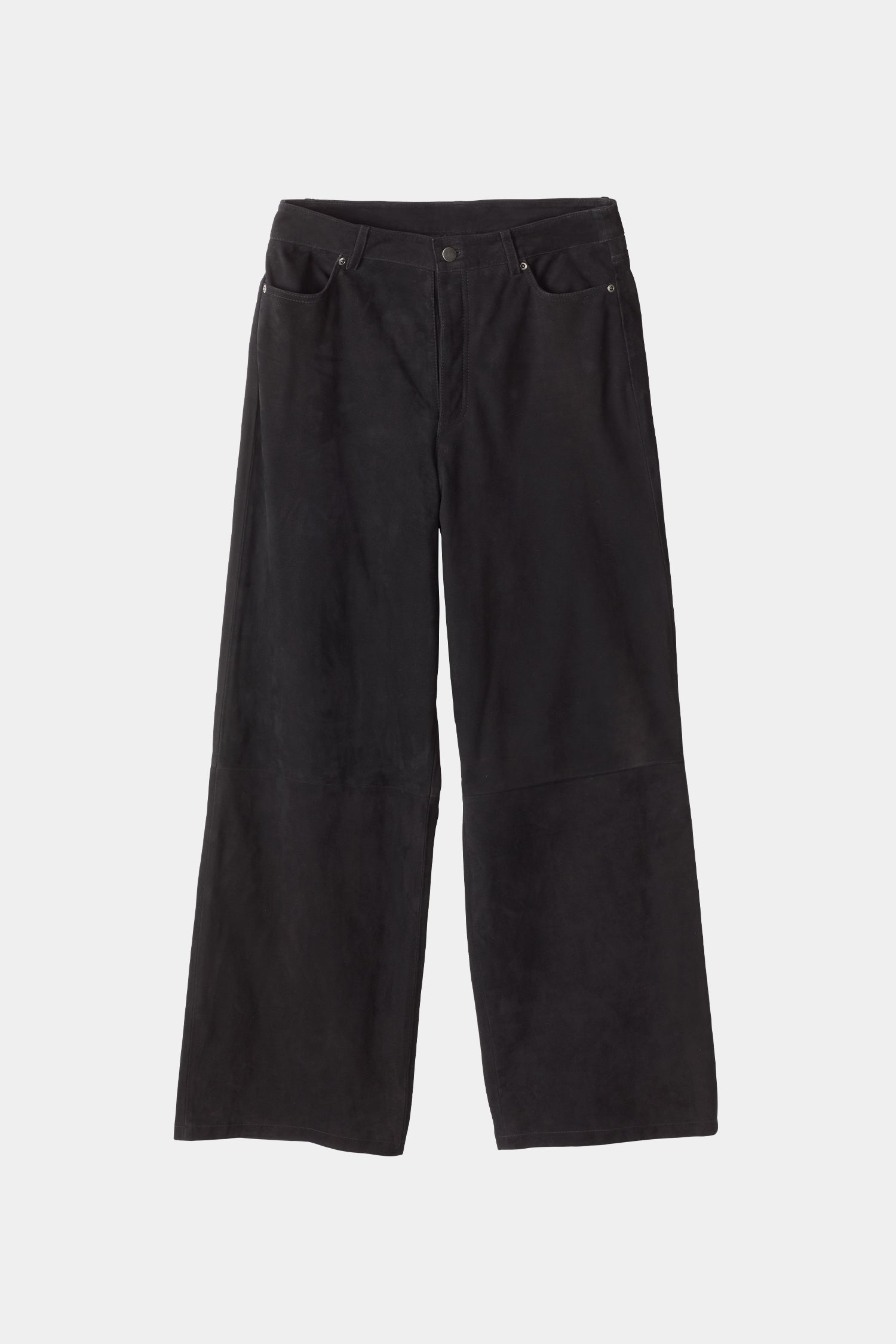 suede trousers black stylein victory  packshot