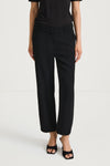 Black suit trousers bergio stylein front close up model image