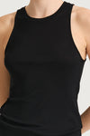 black tank top stylein nicia detail
